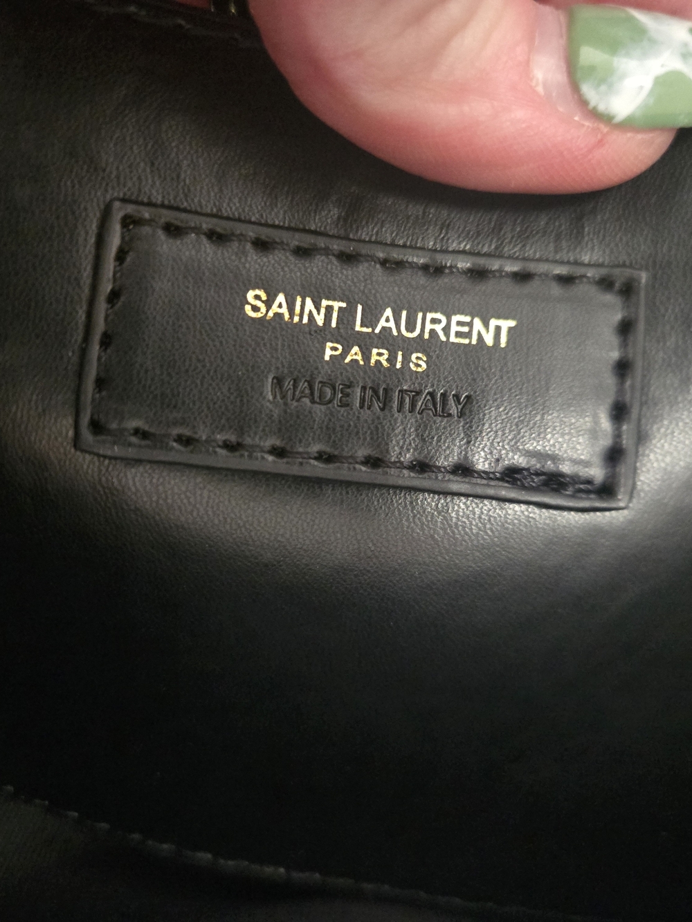 Yves Saint Laurent Black Leather Camera Bag - Picture 6 of 8